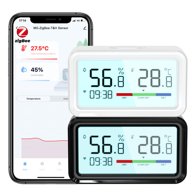 Tuya ZigBee हाइग्रोमीटर थर्मामीटर सेंसर रिमोट ऐप वॉयस एलेक्सा गूगल होम स्मार्ट होम वायरलेस
