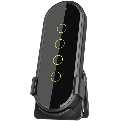 अच्छी कीमत Tuya ZigBee 4 Gang स्मार्ट सीन स्विच 12 कस्टम सीन, टच कंट्रोल, रिमोट ऑपरेशन, स्मार्ट लाइफ ऐप संगत ऑनलाइन