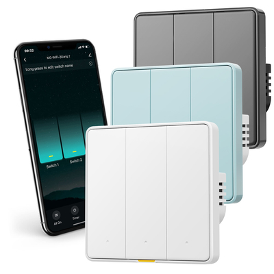 अच्छी कीमत Tuya WiFi RF433 स्मार्ट वॉल स्विच, 110-250V, कोई तटस्थ तार की आवश्यकता नहीं है, एलेक्सा, गूगल होम, टमाल जीन और ऐप टाइमिंग सुविधाओं के साथ वॉयस कंट्रोल ऑनलाइन