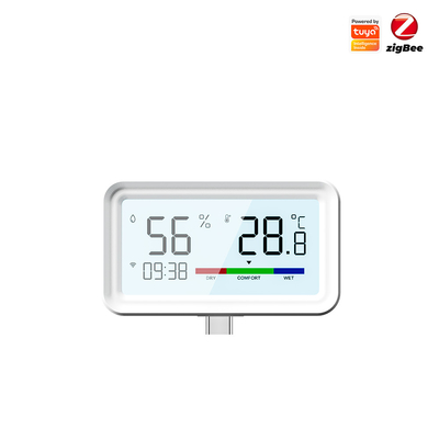 अच्छी कीमत Tuya ZigBee वायरलेस हाइग्रोमीटर और थर्मोमीटर सेंसर रिमोट मॉनिटरिंग, ऐप कंट्रोल, एलेक्सा और गूगल होम संगत ऑनलाइन
