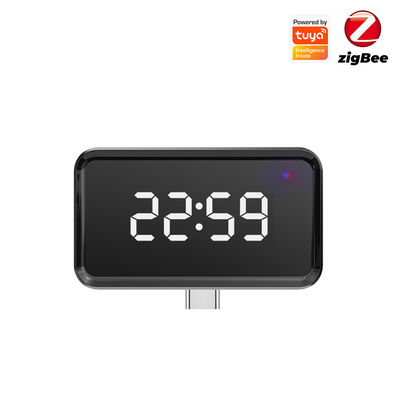 अच्छी कीमत समय प्रदर्शन के साथ Tuya ZigBee गेटवे, ब्लूटूथ मेष, एलेक्सा, गूगल होम और वायरलेस ब्रिज कनेक्टिविटी के लिए मल्टी-मोड स्मार्ट हब ऑनलाइन
