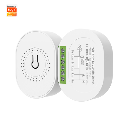 अच्छी कीमत SMATRUL Tuya WiFi RF433 स्मार्ट कर्टेन स्विच मॉड्यूल, इलेक्ट्रिक रोलर शटर के लिए डिज़ाइन किया गया, एलेक्सा और गूगल होम के लिए काम करता है ऑनलाइन